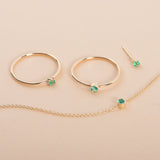 Birthstone Bezel Bracelet Personalized Zoe Lev Jewelry