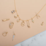 14k Gold Sun Pendant Zoe Lev Jewelry