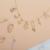 Diamond Zodiac Sign Pendant Personalized Zoe Lev Jewelry