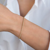 3 Prong Diamond Tennis Bracelet Zoe Lev Jewelry