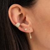 Jumbo Diamond Ear Cuff Zoe Lev Jewelry