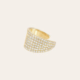 Jumbo Diamond Ear Cuff Zoe Lev Jewelry