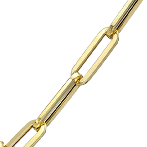 Selected Chain (Enhancer Bracelet) OPTIONS_HIDDEN_PRODUCT Zoe Lev Jewelry Large Paper Clip Enhancer Chain