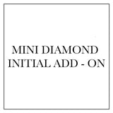 Mini Spaced Diamond Initial Add - On Add On Services Zoe Lev Jewelry