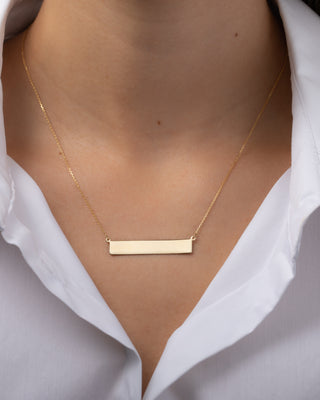 Nameplate Necklace