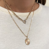 14k Gold Open Link Chain Necklace Chains Zoe Lev Jewelry