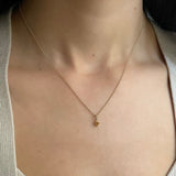 Topaz 4 Prong Pendant SAMPLE SALE Zoe Lev Jewelry