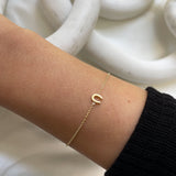 14k Gold Tiny Horseshoe Bracelet Zoe Lev Jewelry