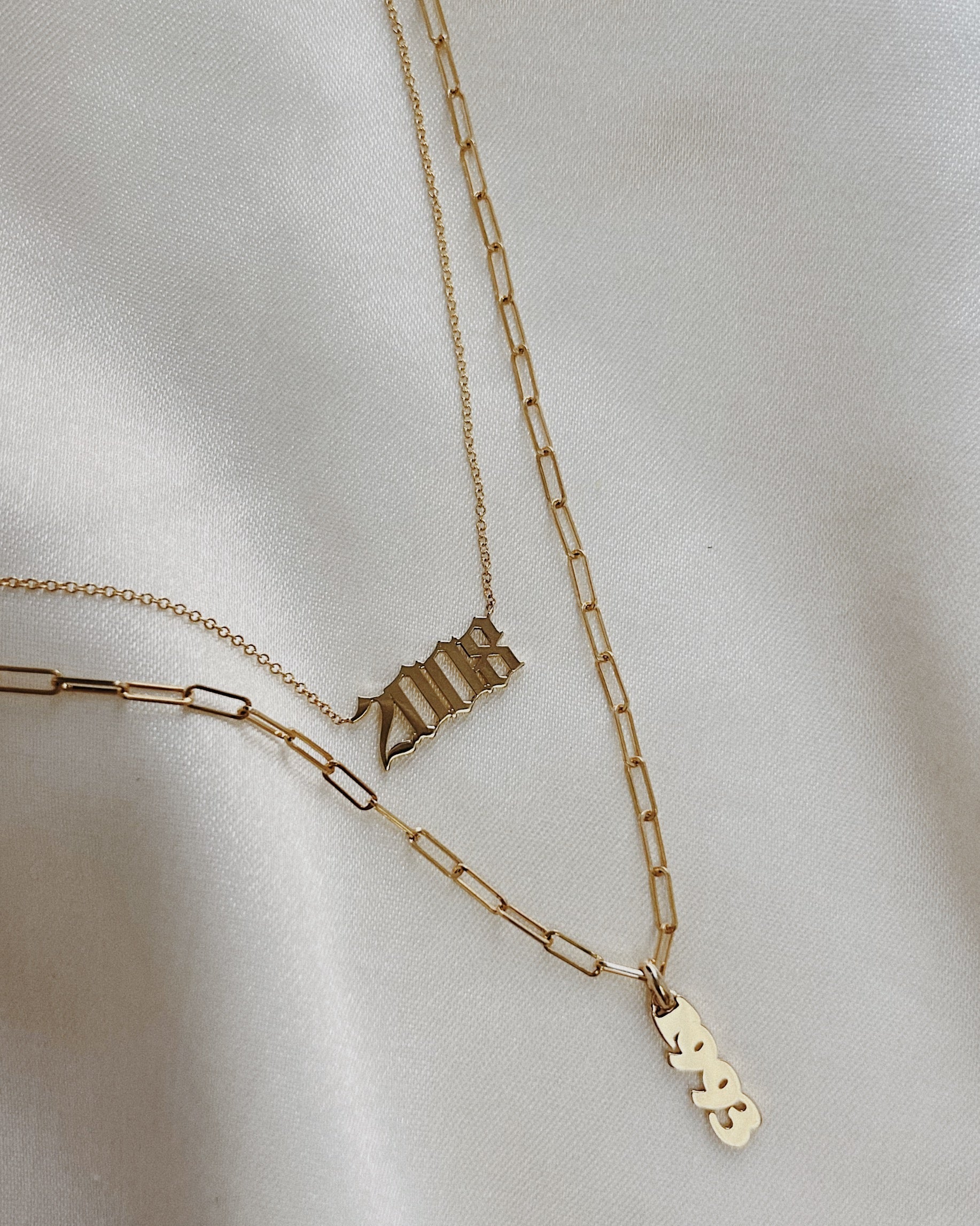 14k Gold Date Pendant Personalized Zoe Lev Jewelry