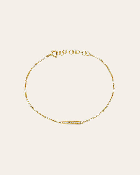 Solo Diamond Bracelet - Small – Vivien Frank Designs