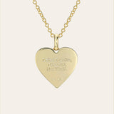 Small One Love Heart Necklace Zoe Lev Jewelry