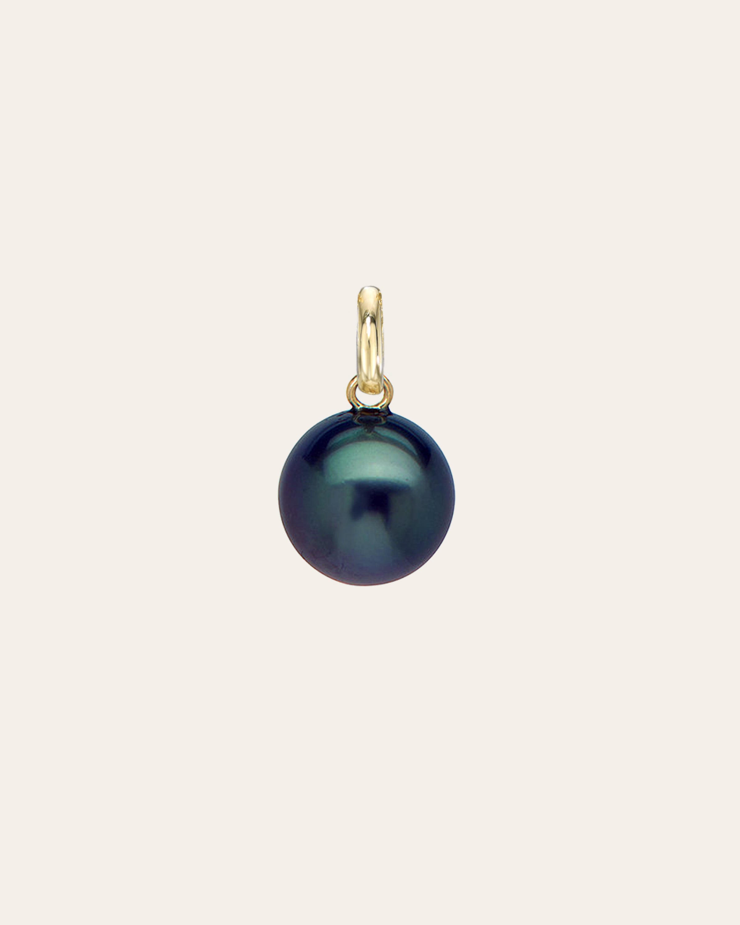 Tahitian South Sea Pearl Pendant Zoe Lev Jewelry