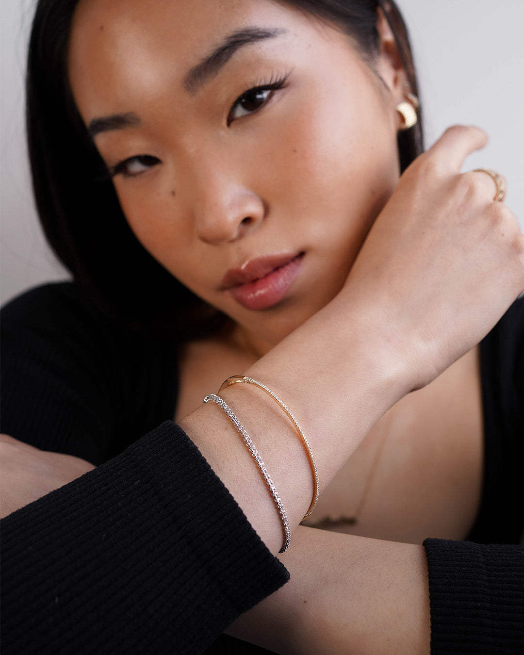 4 Prong Diamond Tennis Bracelet Tennis Zoe Lev Jewelry