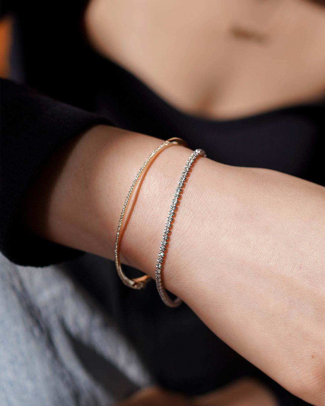 4 Prong Diamond Tennis Bracelet Tennis Zoe Lev Jewelry