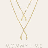 Wishbone Necklaces - Mommy + Me Zoe Lev Jewelry