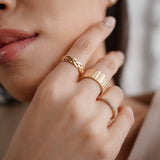 Large Diamond Cigar Bar Ring Zoe Lev Jewelry