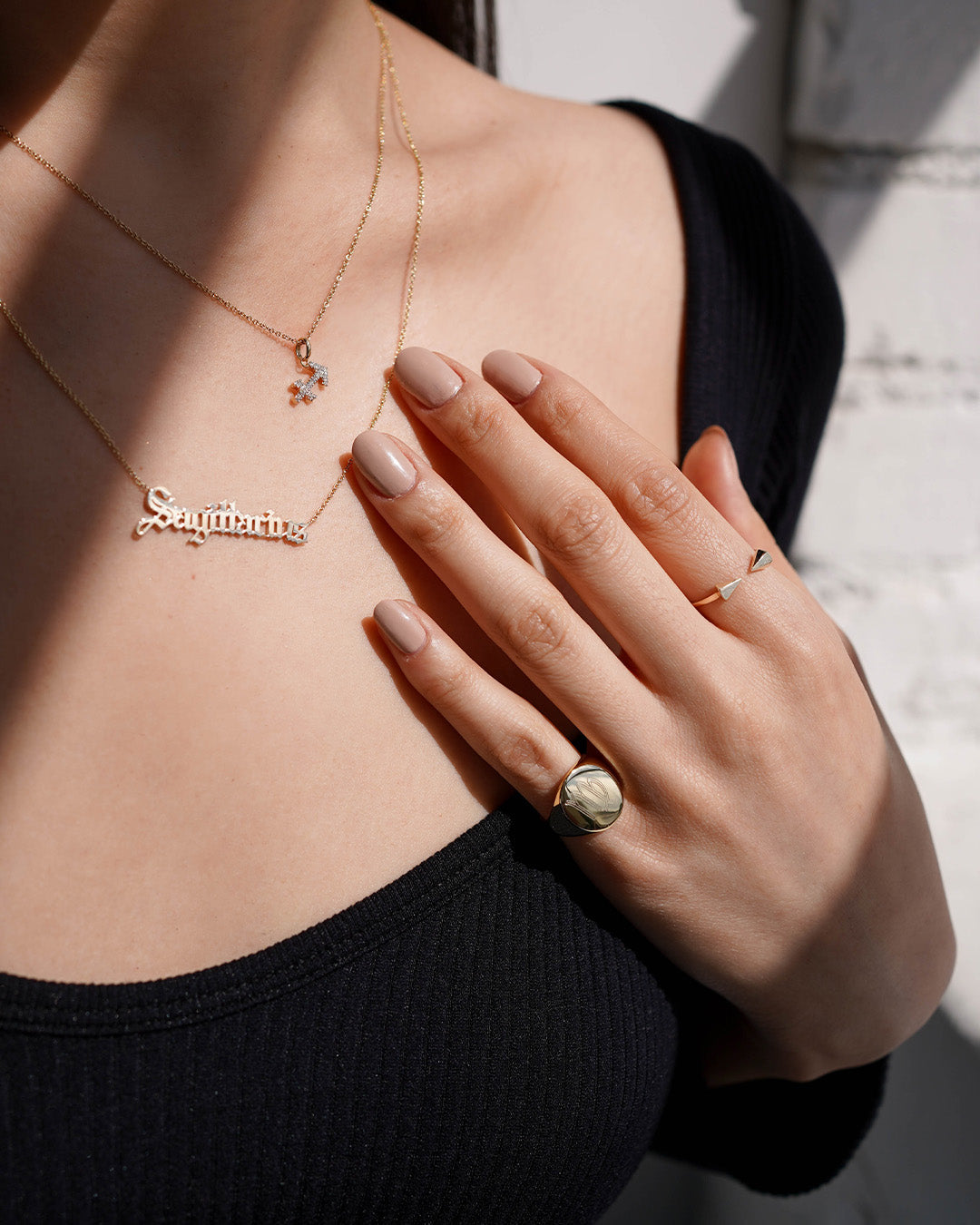 Diamond Zodiac Sign Pendant Personalized Zoe Lev Jewelry