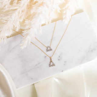 Diamond Zodiac Sign Pendant