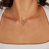 Diamond Zodiac Sign Pendant Personalized Zoe Lev Jewelry