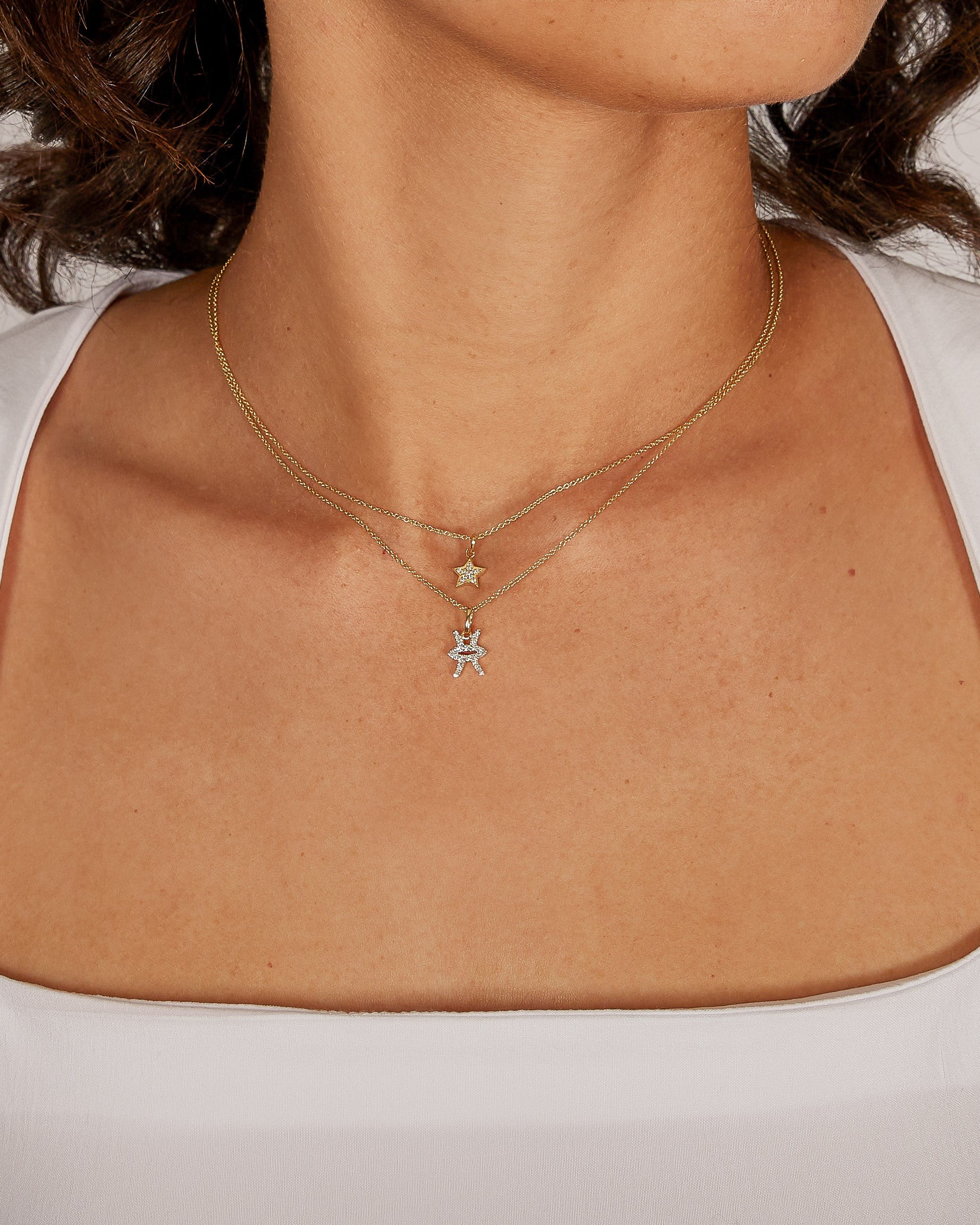 Diamond Zodiac Sign Pendant Personalized Zoe Lev Jewelry