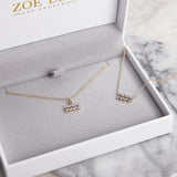 Diamond Zodiac Sign Pendant Personalized Zoe Lev Jewelry