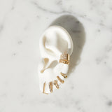 Diamond Cuban Link Ear Cuff SAMPLE SALE Zoe Lev Jewelry