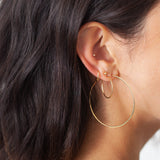14k Gold Bead Stud Earrings Zoe Lev Jewelry