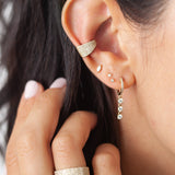 Jumbo Diamond Ear Cuff Zoe Lev Jewelry