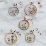 14k Gold Happy Emoji for Locket Zoe Lev Jewelry