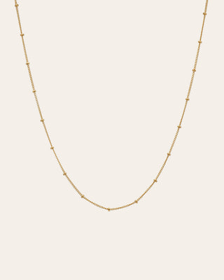 14k Gold Segment Chain Link Necklace