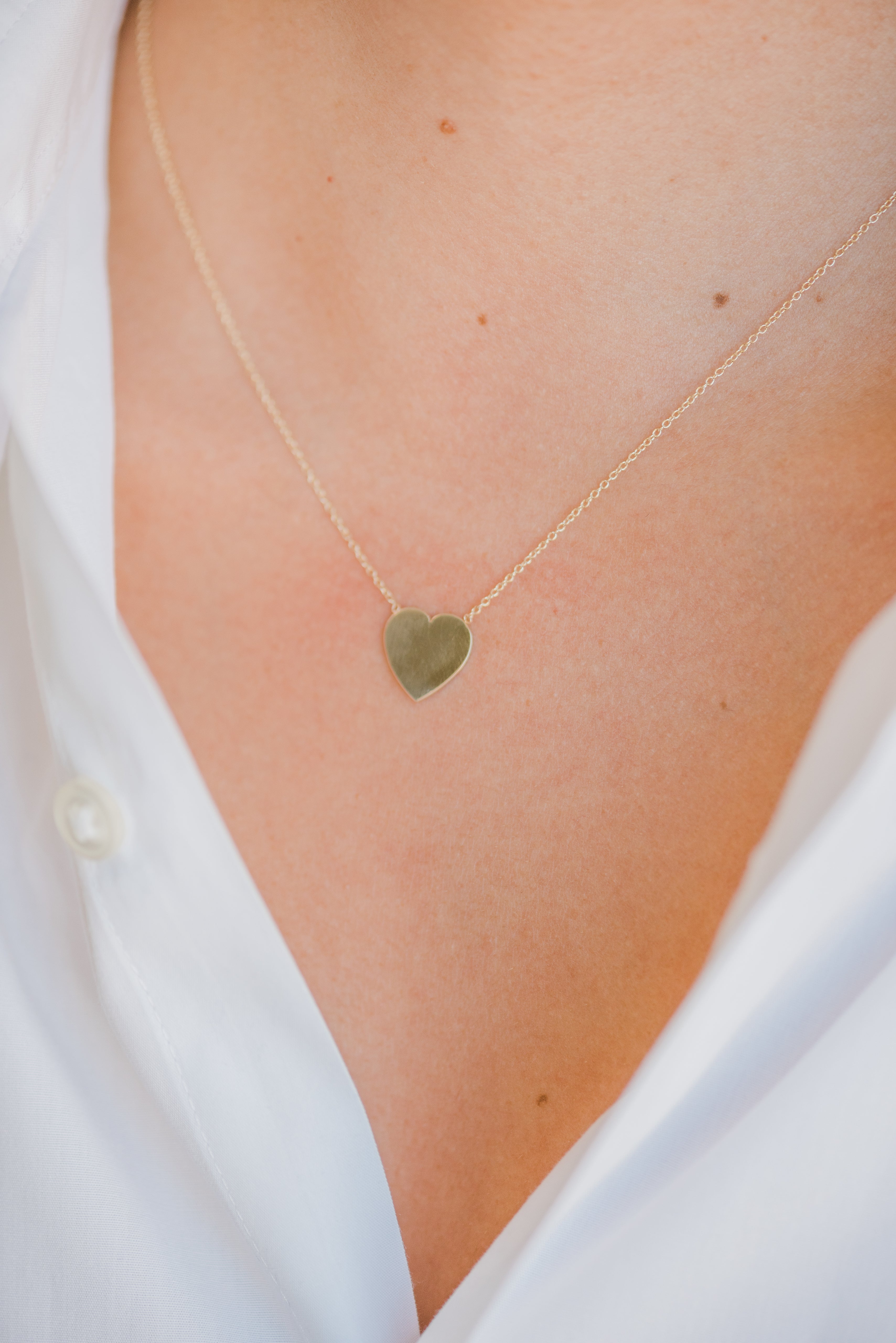 Zoe lev heart necklace Clearance