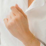 14k Gold Open Link Chain Bracelet Chains Zoe Lev Jewelry