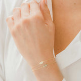 14k Gold Diamond Hamsa Bracelet Zoe Lev Jewelry