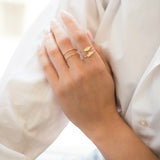 14k Gold Diamond Evil Eye Ring Zoe Lev Jewelry